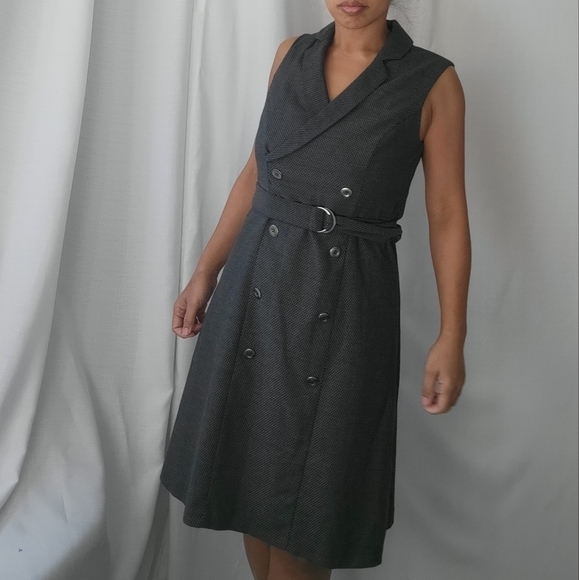 Y2k LE CHATEAU  Sleeveless Suit  Dress - Picture 8 of 8